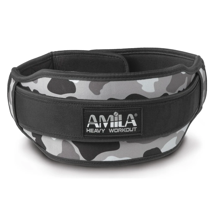 Ζώνη Άρσης Βαρών Neoprene Amila Tactical XL