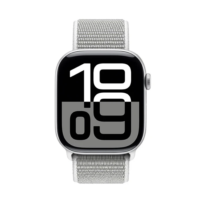 Crong Nylon Sport Band Apple Watch 38/40/41/42 mm (Silver Grey)