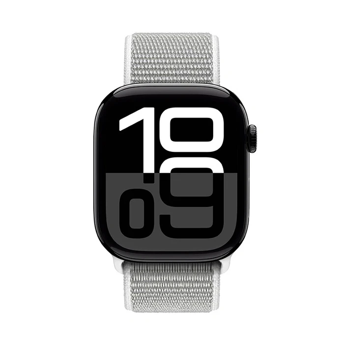 Crong Nylon Sport Band Apple Watch 44/45/46/49 mm (Silver Grey)