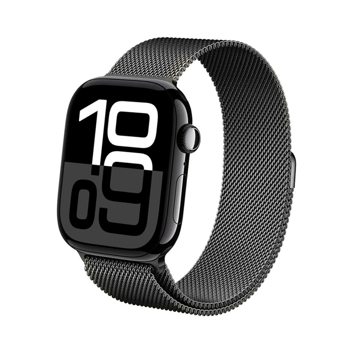 Crong Milano Steel Band Apple Watch 38/40/41/42 mm (graphite)