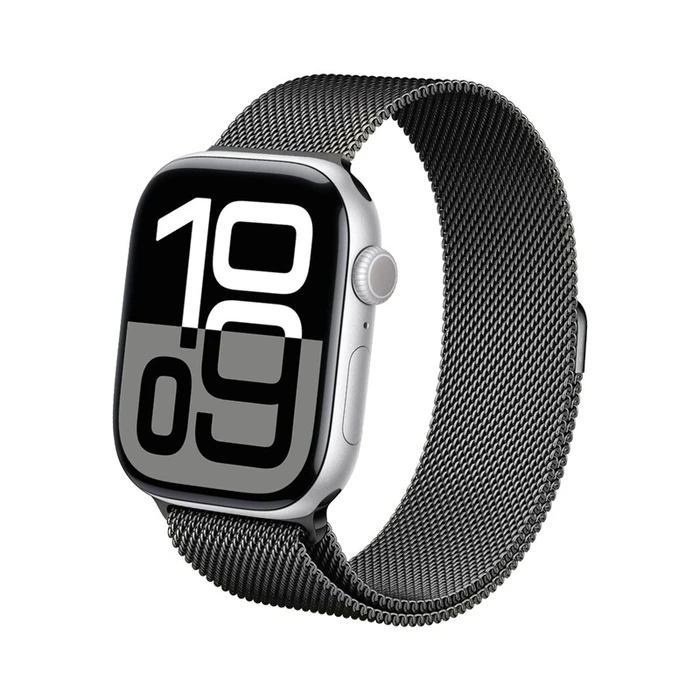 Crong Milano Steel Band Apple Watch 38/40/41/42 mm (graphite)