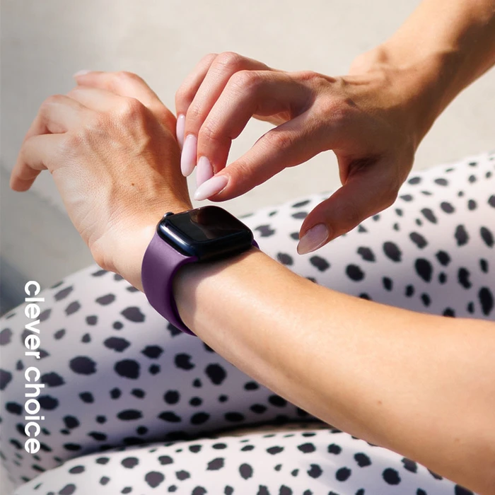 Crong Liquid Band Apple Watch 38/40/41/42 mm (plum)