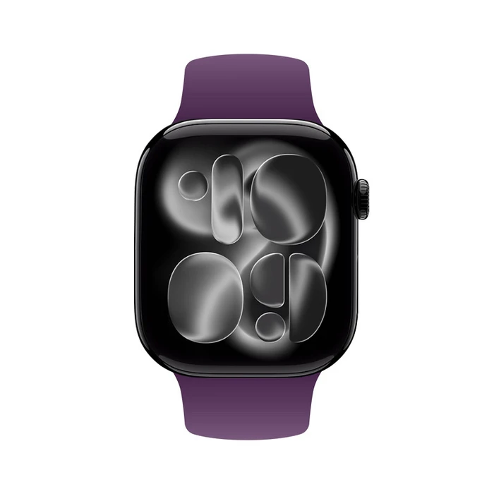 Crong Liquid Band Apple Watch 44/45/46/49 mm (plum-colored)