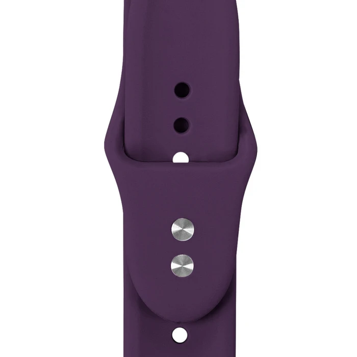 Crong Liquid Band Apple Watch 44/45/46/49 mm (plum-colored)