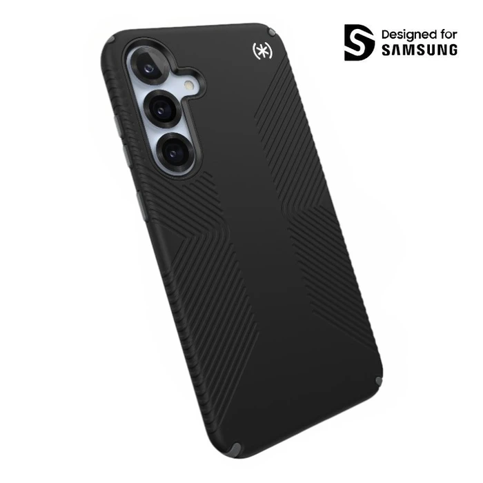 Speck Presidio2 Grip Samsung Galaxy S25+ Plus / 24+ Plus (Black/Slate Grey/White)