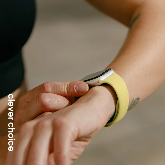 Crong Liquid Band Apple Watch 38/40/41/42mm (straw)