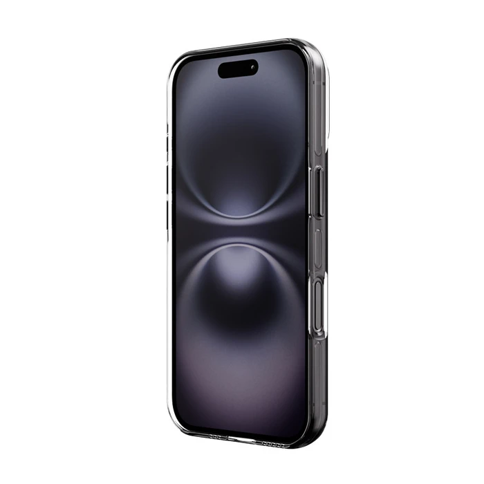 Crong Clear MAG Pro Apple iPhone 16 MagSafe (black)