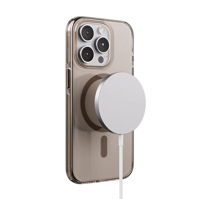 Crong Clear MAG Pro Apple iPhone 15 Pro MagSafe (desert)