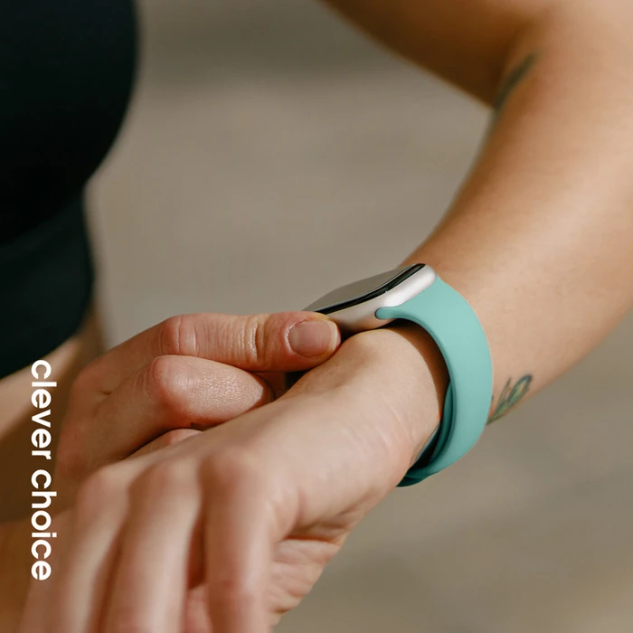 Crong Liquid Band Apple Watch 38/40/41/42mm (turquoise)