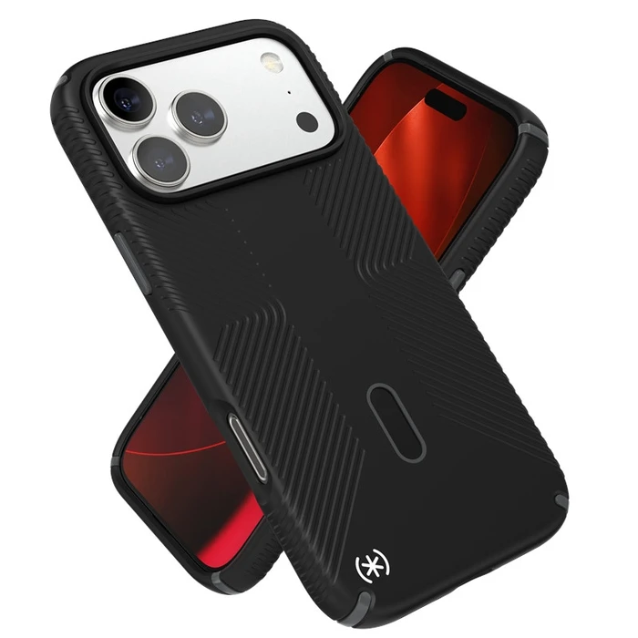 Speck Presidio2 Grip ClickLock & MagSafe Apple iPhone 17 Pro Max (czarne / szare / białe)