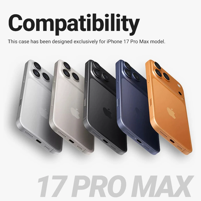 Crong Hybrid Frost MAG Cover MagSafe Apple iPhone 17 Pro Max (black)