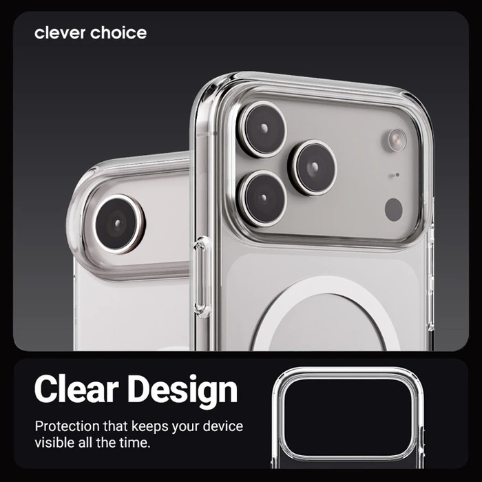 Crong Clear MAG Cover MagSafe Apple iPhone Air (clear)