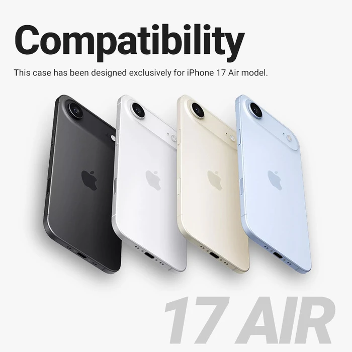 Crong Clear MAG Cover MagSafe Apple iPhone Air (clear)