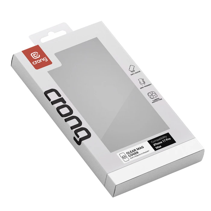 Crong Clear MAG Cover MagSafe Apple iPhone 17 Pro Max (clear)