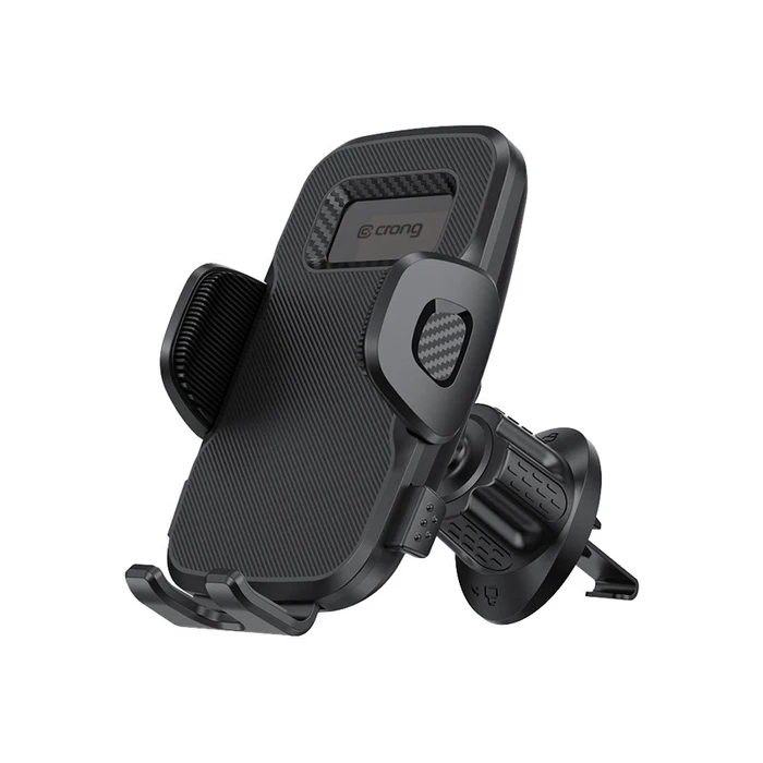 Universal car mount for grille Crong Carclip Air Vent (black)