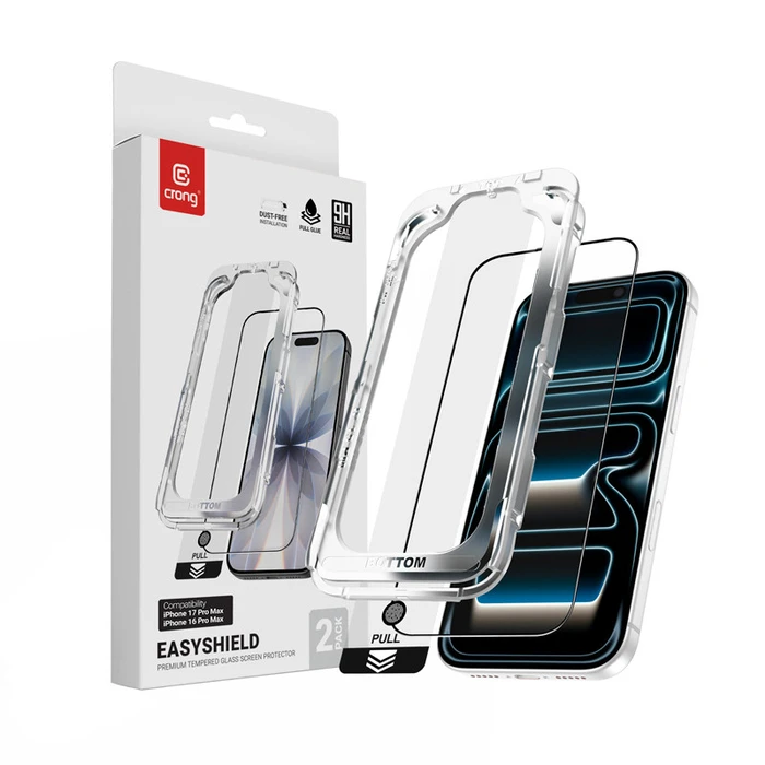Crong EasyShield Apple iPhone 17 Pro Max / 16 Pro Max [2 PACK]