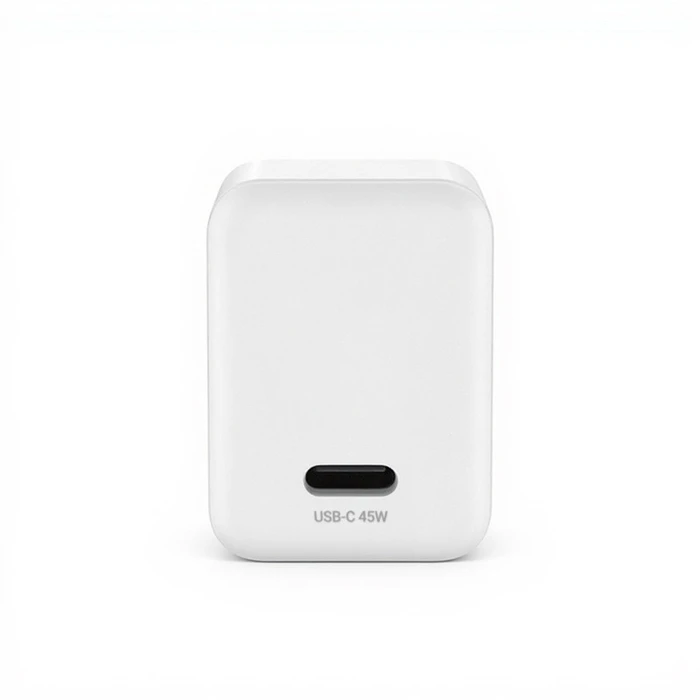 Crong Ultra Compact Wall Charger GaN USB-C 45W PD 3.0 z PPS (white)