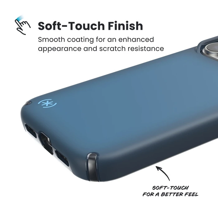 Speck Presidio Lux MagSafe Apple iPhone 17 Pro (Deep Sea Fade / Black / Spell Blue)