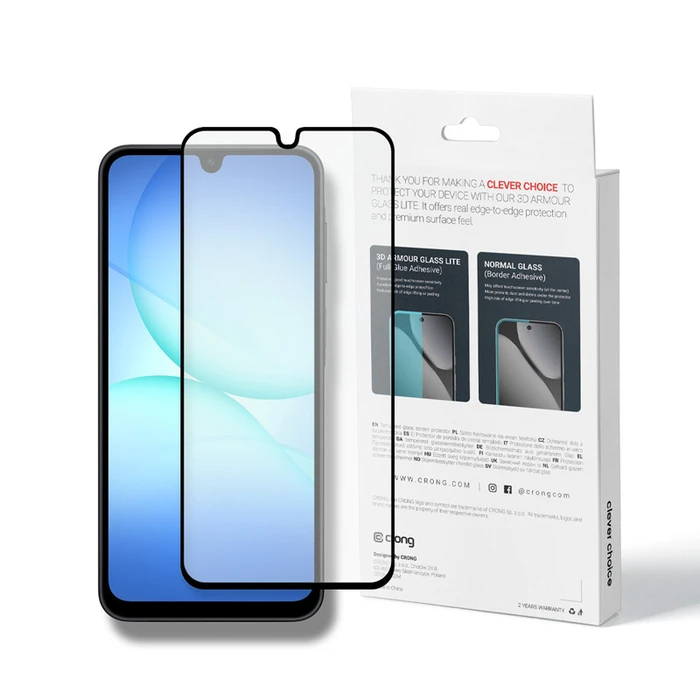 Crong 3D Armour Glass Lite Samsung Galaxy A16 / A17 / A26