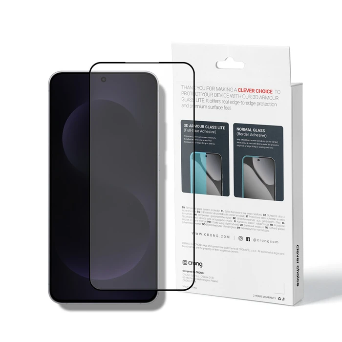 Crong 3D Armour Glass Lite Samsung Galaxy A36 / A37 / A56 / A57 / S24 FE / S25 FE