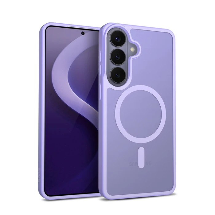 Crong Hybrid Matte Magnetic MagSafe Samsung Galaxy S26 (lavender)
