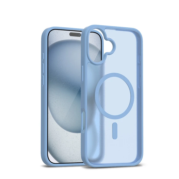 Crong Hybrid Matte Magnetic MagSafe Apple iPhone 17 (blue)