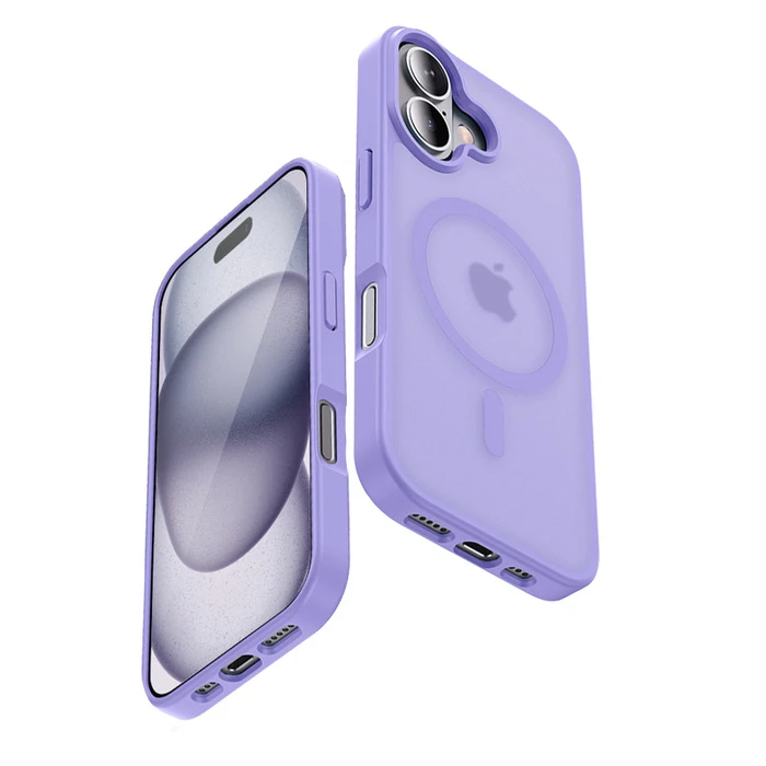 Crong Hybrid Matte Magnetic MagSafe Apple iPhone 17 (lavender)