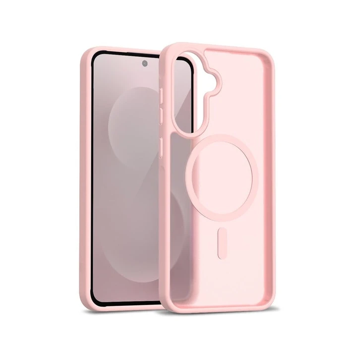 Crong Hybrid Matte Magnetic MagSafe Samsung Galaxy A56 (pink)