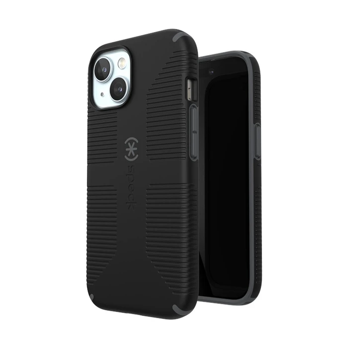 Speck Candyshell Grip MagSafe Apple iPhone 17e / 16e / 15 / 14 / 13 (Black / Slate Grey)