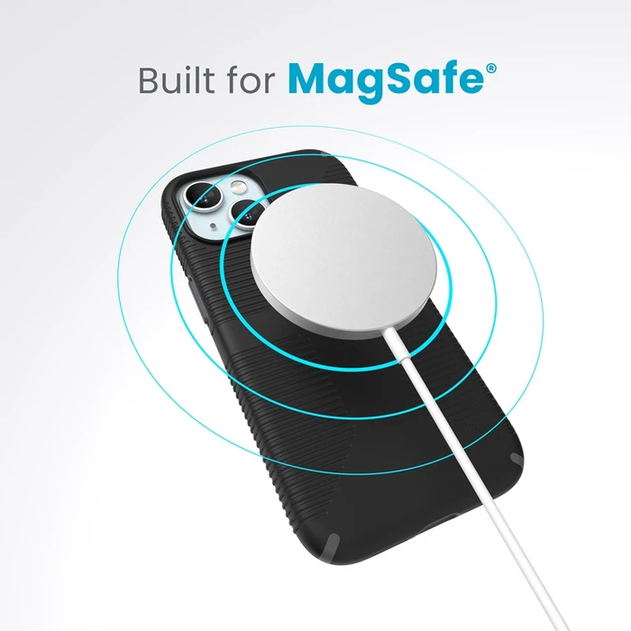 Speck Candyshell Grip MagSafe Apple iPhone 17e / 16e / 15 / 14 / 13 (Black / Slate Grey)