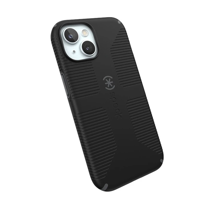 Speck Candyshell Grip MagSafe Apple iPhone 17e / 16e / 15 / 14 / 13 (Black / Slate Grey)