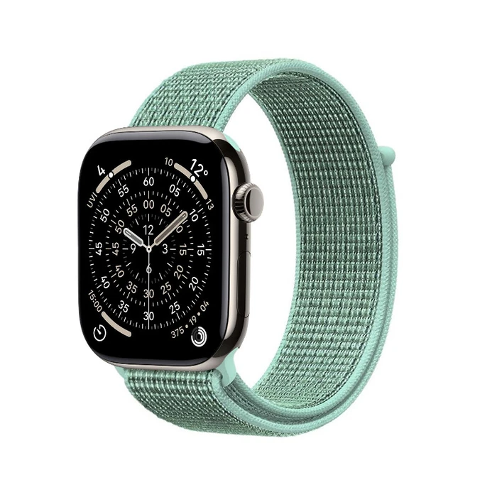 Crong Nylon Sport Band Apple Watch 38/40/41/42 mm (Atlantic Green)