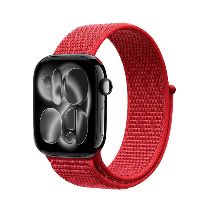 Crong Nylon Sport Band Apple Watch 38/40/41/42 mm (Red Fusion)