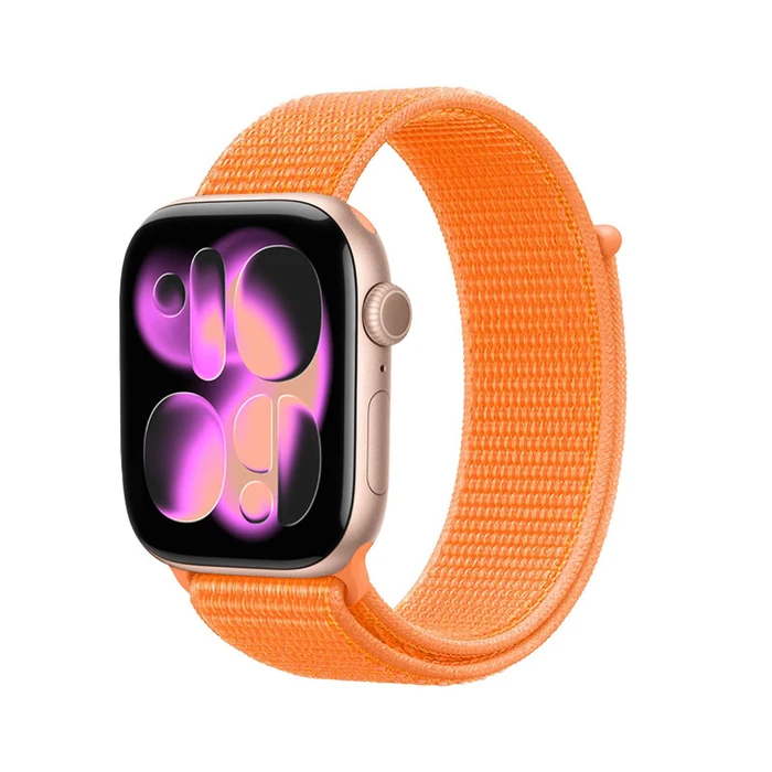 Crong Nylon Sport Band Apple Watch 38/40/41/42 mm (Tropical Orange)