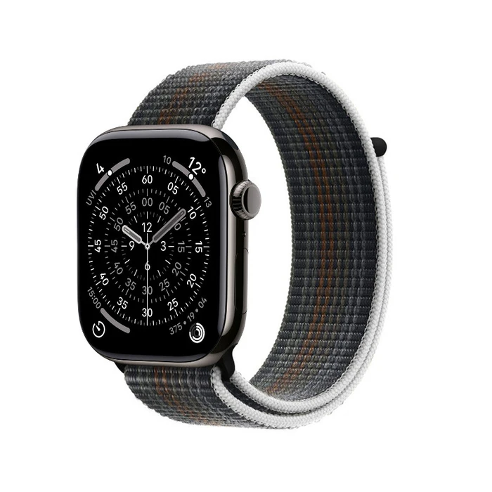 Crong Nylon Sport Band Apple Watch 44/45/46/49 mm (Midnight Run)