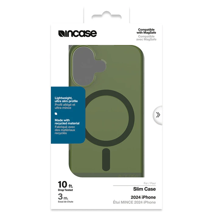 Incase Slim Case MagSafe Apple iPhone 16 (Highland Green)