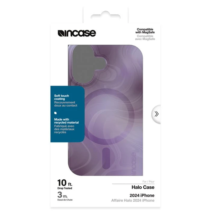 Incase Halo Case MagSafe Apple iPhone 16 (Oil Slick Lilac)