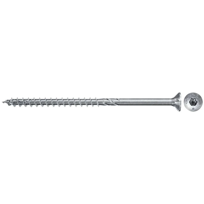 fischer Stainless Steel Wood Screws M4.5 x 70 mm - 500 pcs