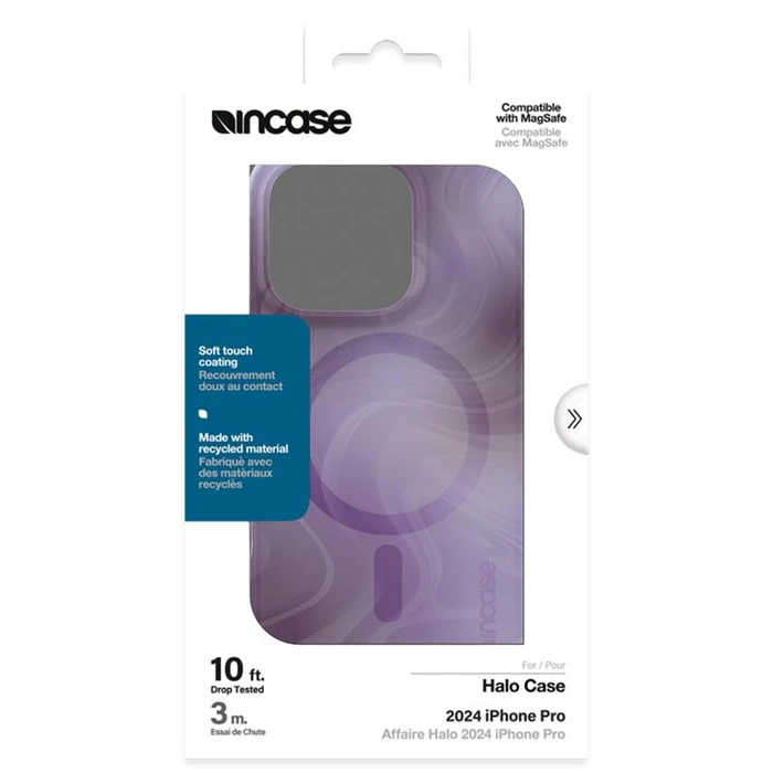 Incase Halo Case MagSafe Apple iPhone 16 Pro (Oil Slick Lilac)