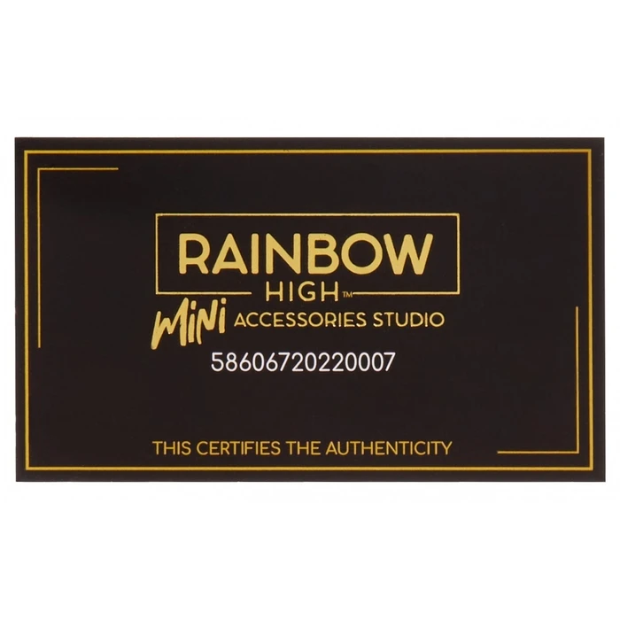 Μινιατούρα MGA Bag Rainbow High Accessories Studio Series 1 Asortyment