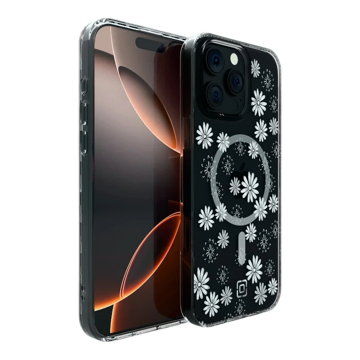 Incipio Forme MagSafe Apple iPhone 16 Pro Max (Ditzy Floral Silver)