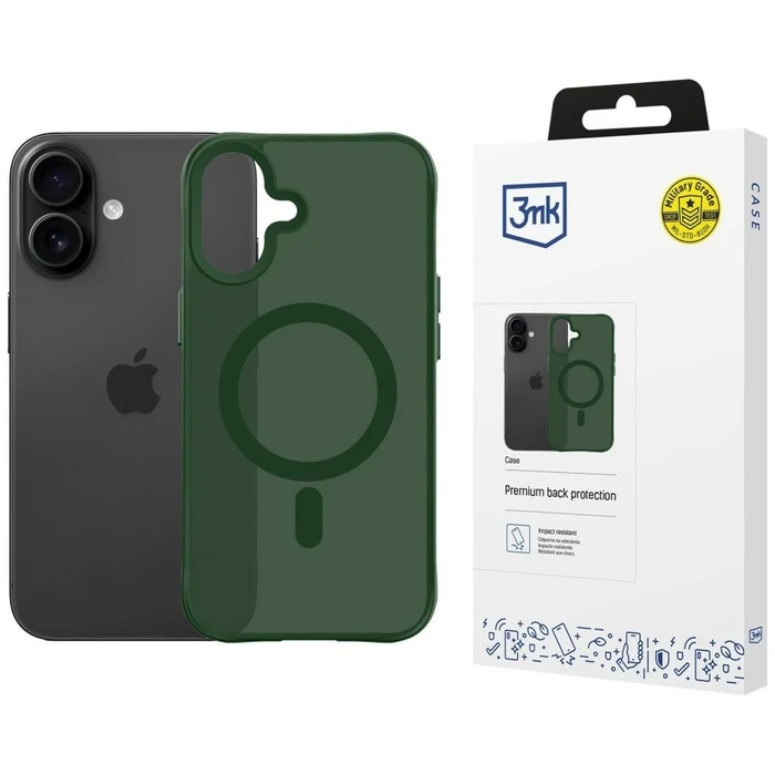 3MK Smoke MagCase Apple iPhone 17 green