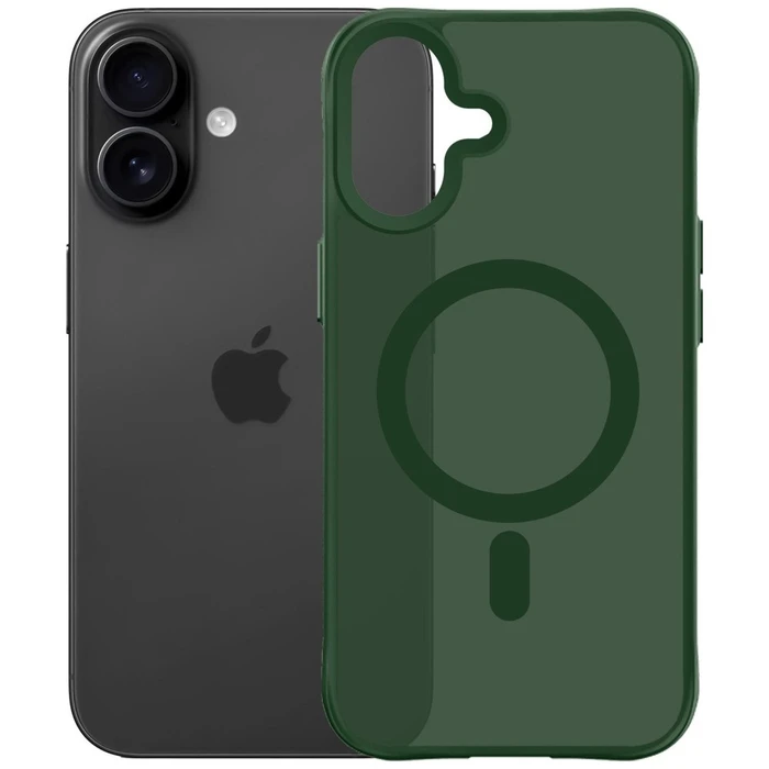 3MK Smoke MagCase Apple iPhone 17 green