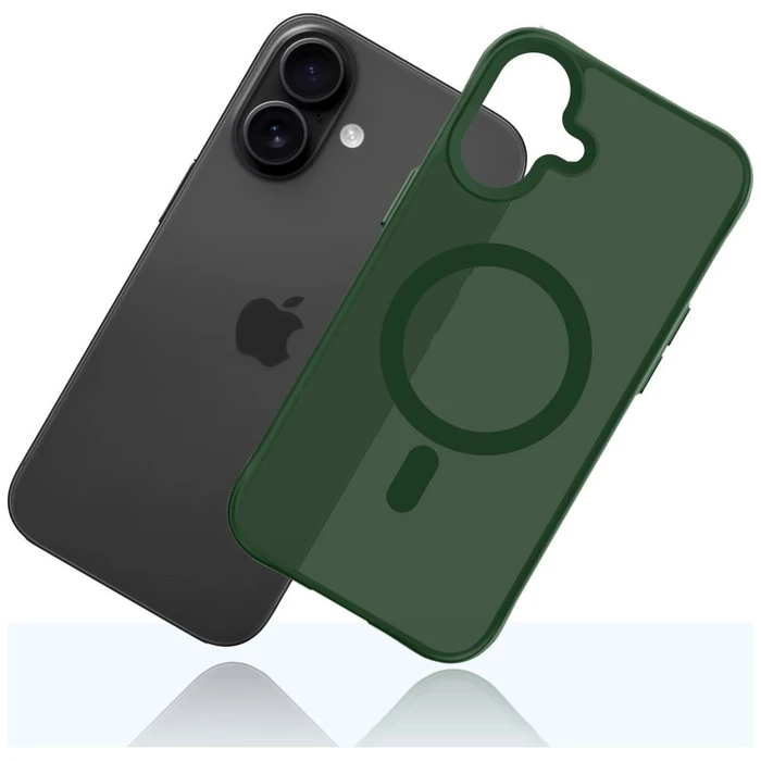 3MK Smoke MagCase Apple iPhone 17 green
