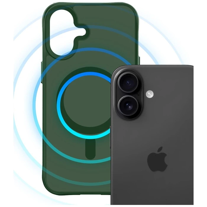 3MK Smoke MagCase Apple iPhone 17 green
