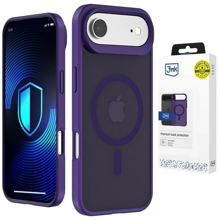 3MK Smoke MagCase Apple iPhone Air purple