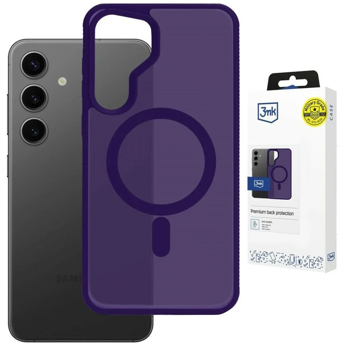 3MK Smoke MagCase Samsung Galaxy S25 purple