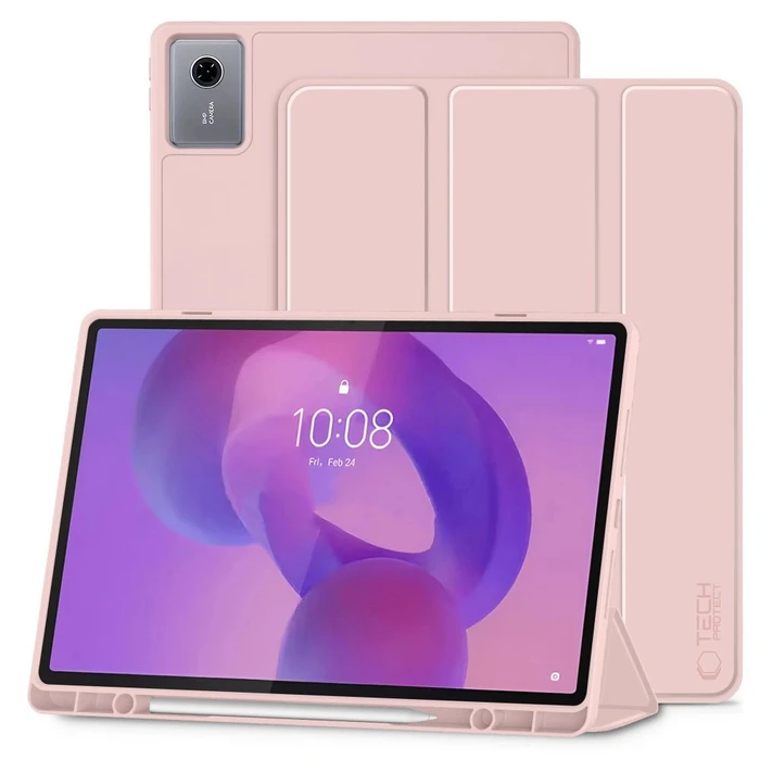 [CR] Tech-Protect SmartCase Pen Lenovo Idea Tab Plus 12.1 TB-361 Pink