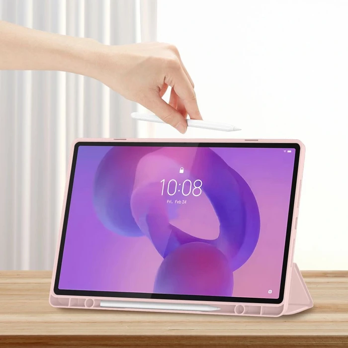 [CR] Tech-Protect SmartCase Pen Lenovo Idea Tab Plus 12.1 TB-361 Pink
