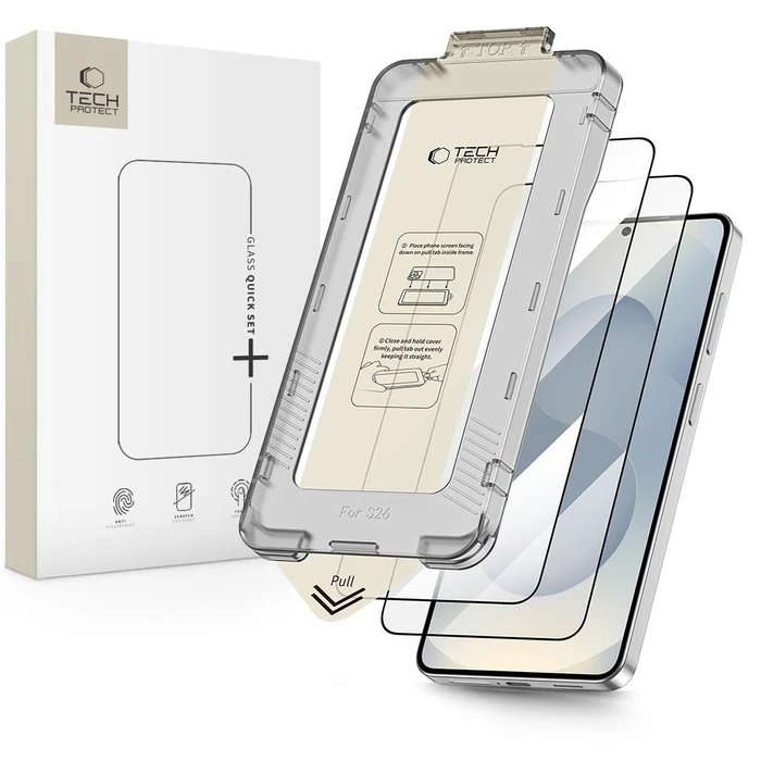 Tech-Protect Quick Set+ Samsung Galaxy S26 Black [2 PACK]